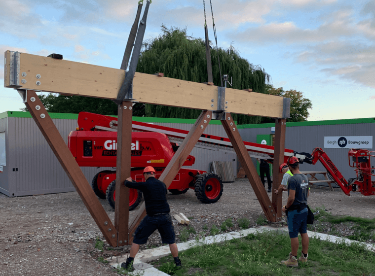 Innovatieve houtbouw in actie zien?