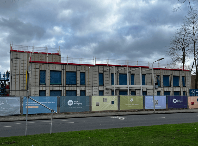 Hoogste punt Woonhof Sterrelaan bereikt!
