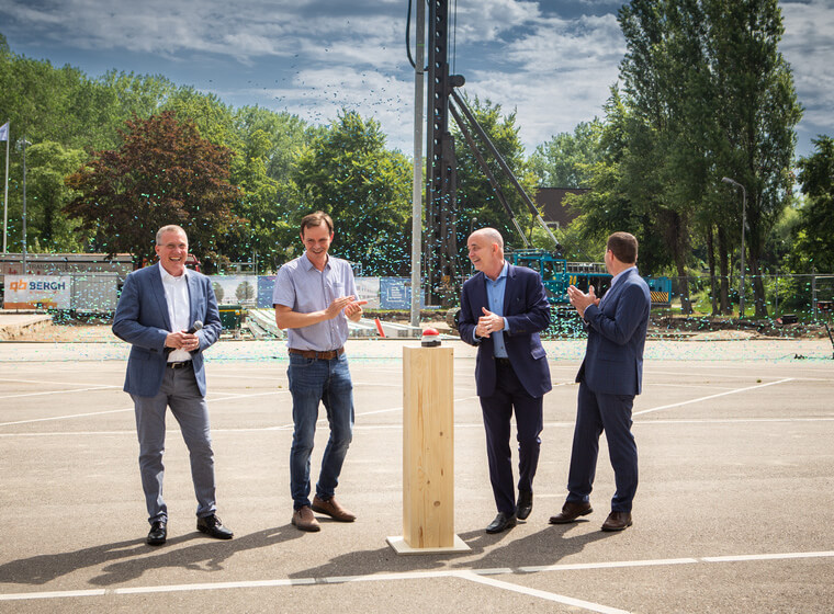 Eerste feestelijke paal Tronox