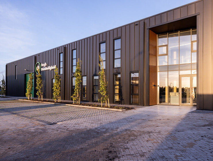 Modern kantoorpand ontwikkeld in Bouwteam